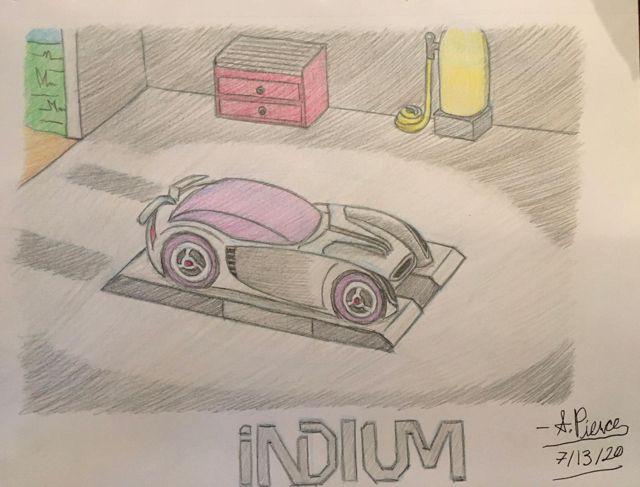 Auto Alphabet Challenge 9: Indium